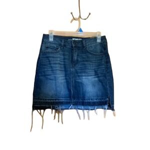 Rewash Brand Vintage Reunion Denim Skirt Size 5/27